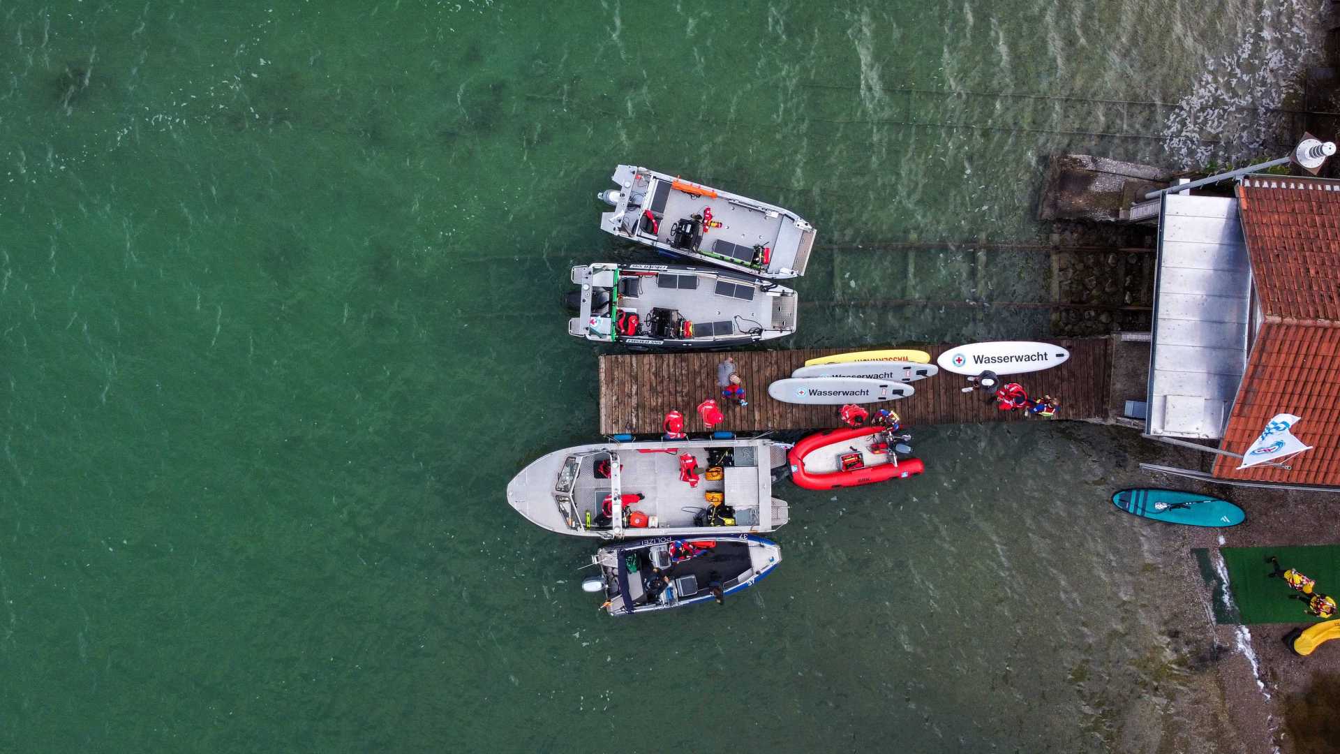 Wasserwacht von oben