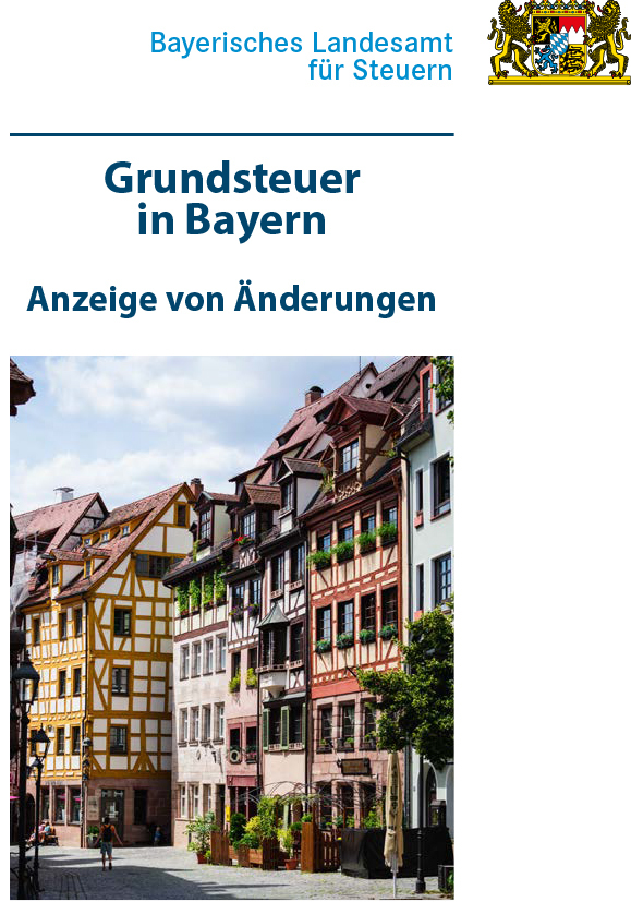 Grundsteuer Anzeige von Änderungen